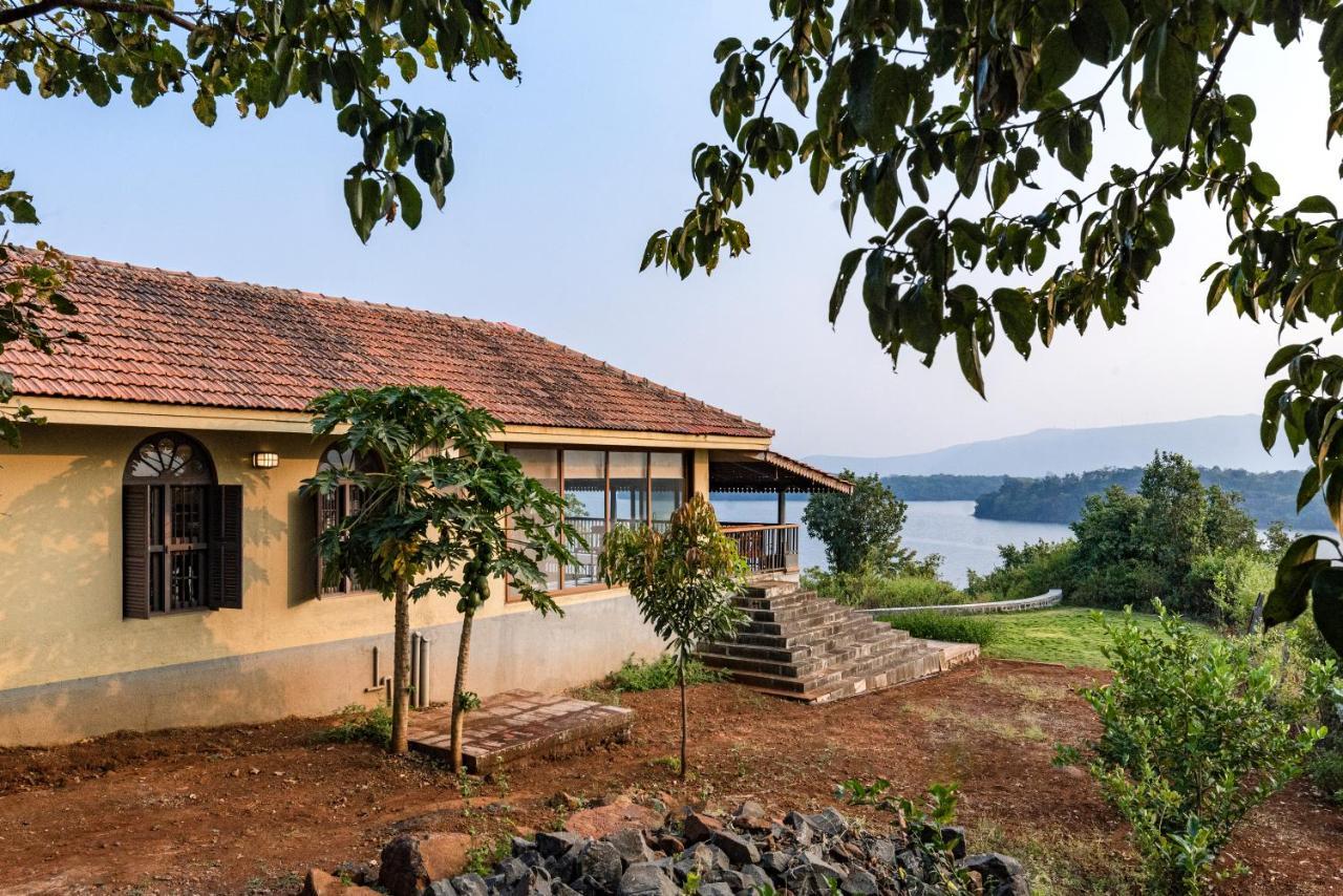 Saffronstays Anantham, Kamshet - Pet-Friendly Lakefront Villa With A Huge Verandah Nethersole Dam Exterior foto